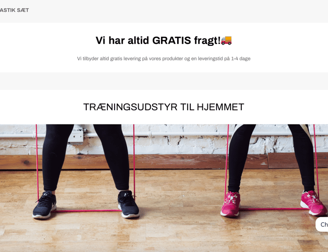 Fitudstyr.dk massere af mulighed for vækst! - omsat for 22.000 kr. på 1 måned