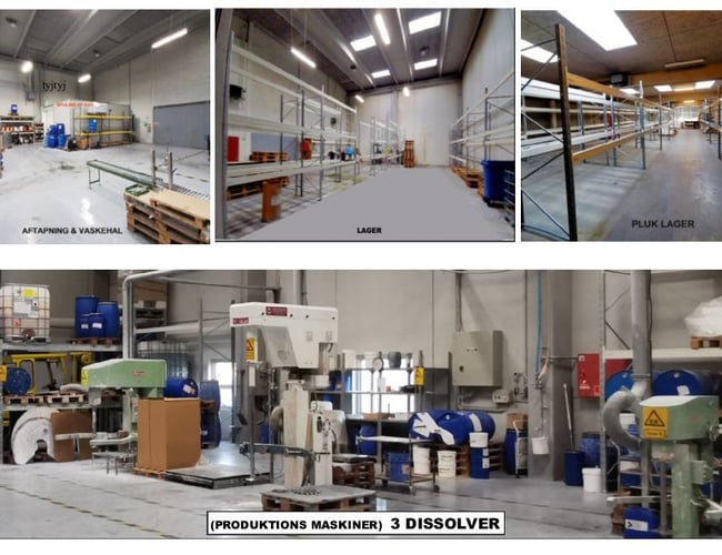 FARVEFABRIKKEN  KOLORIT  KLAR TIL NY START            