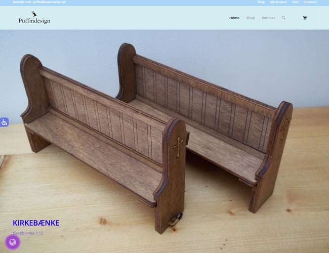 puffindesign.dk - Dukkehusmøbelfabrik med dukkehusmøbler til samlere 