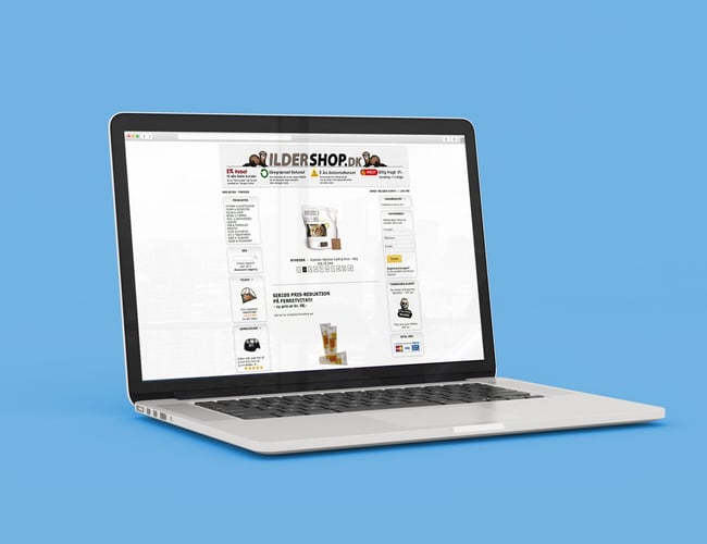 ildershop.dk - Webshop med internationalt leverandørregister og eget brand