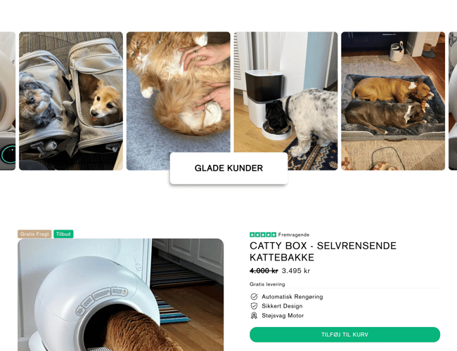 PetyGo.dk - Kæledyrs webshop med 110.000 kr. i omsætning.