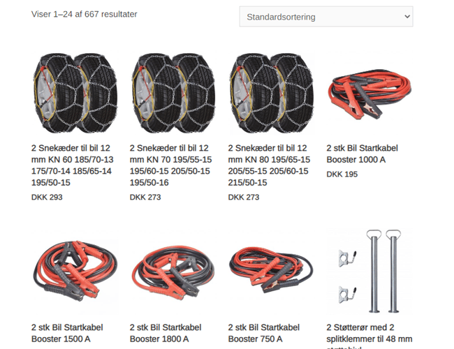 Webshop dropshipping med + 40.000 produkter