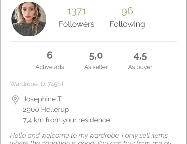Secondhand platform til salg - Har idag ca. 500 brugere, som er oprettet i testfasen via SoMe markedsføring.