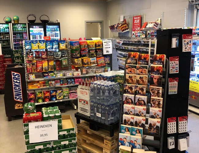 Kiosk på fyn omsætning i 2017 på 14 millioner - Butikken er over 300 m2