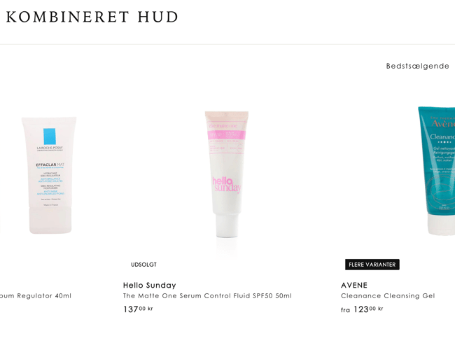 Dropshipping kosmetik & hudpleje webshop sælges