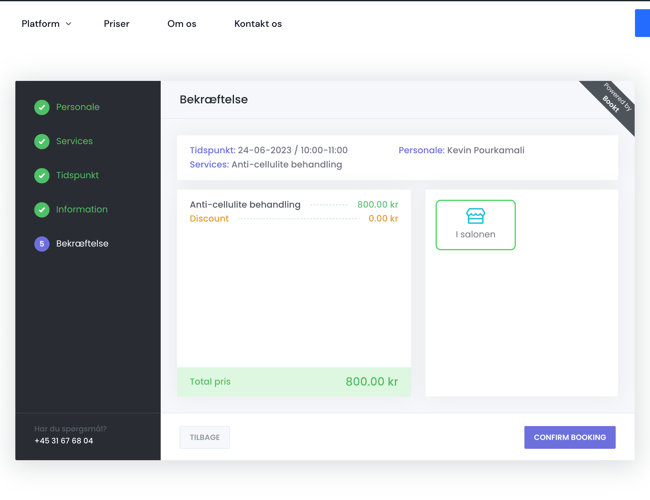 Bookt.dk: Invester i en innovativ SaaS booking platform.