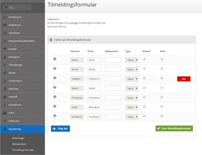 Markedsledende platform til kursusvirksomheder både B2b og privat