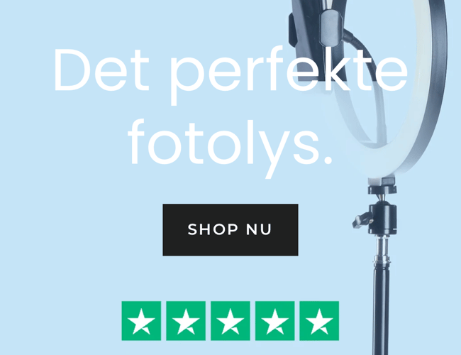 NY PRIS 59.000 inkl. Moms for webshoppen og varelageret.