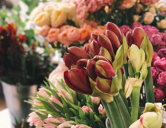 Blomsterforretning - Medlem af Interflora & Overskud på kr. 1.000.000