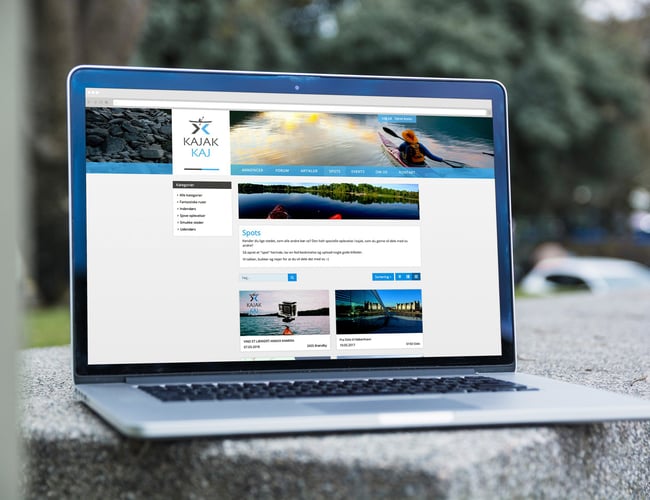 Kajakkaj.dk - Maritime portaler (kajak og lystbåde) sælges