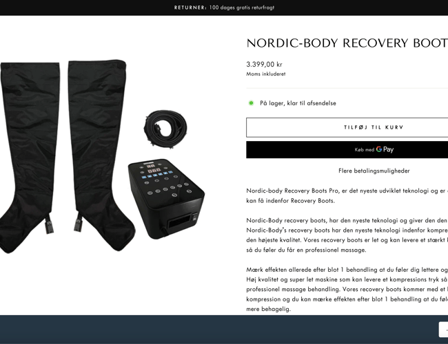 Nordic-Body fitness dropshipping virksomhed med stort potentiale! 