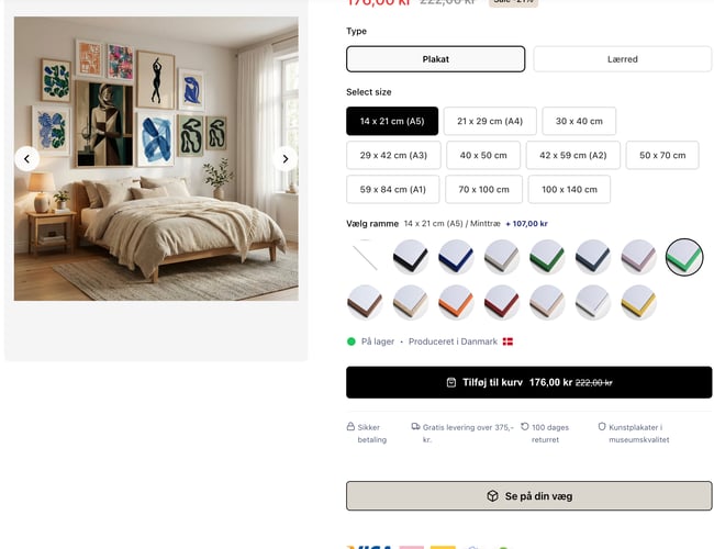 Posterlefi sælges – skalerbar plakat-webshop med print-on-demand og internationalt potentiale