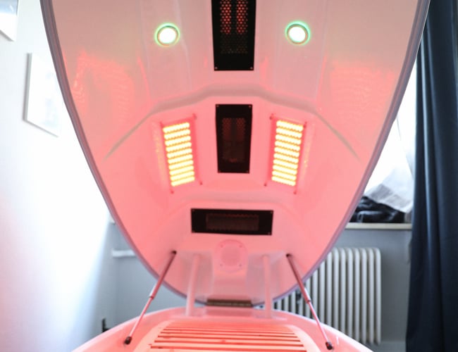 Infrarød sauna klinik til salg med god kundebase på 1500 følgere