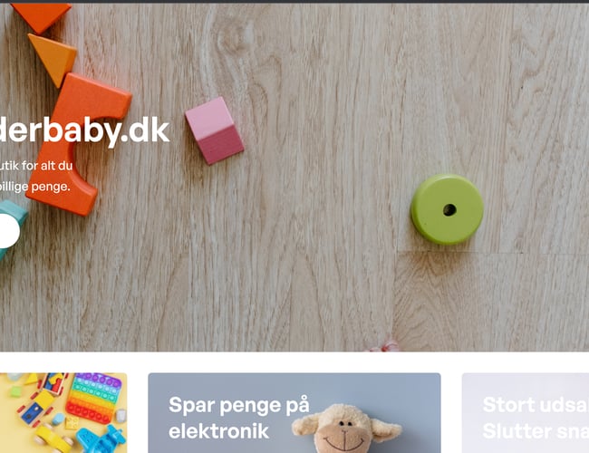 Køb en veletableret webshop med en årlig omsætning på +800.000 kroner.