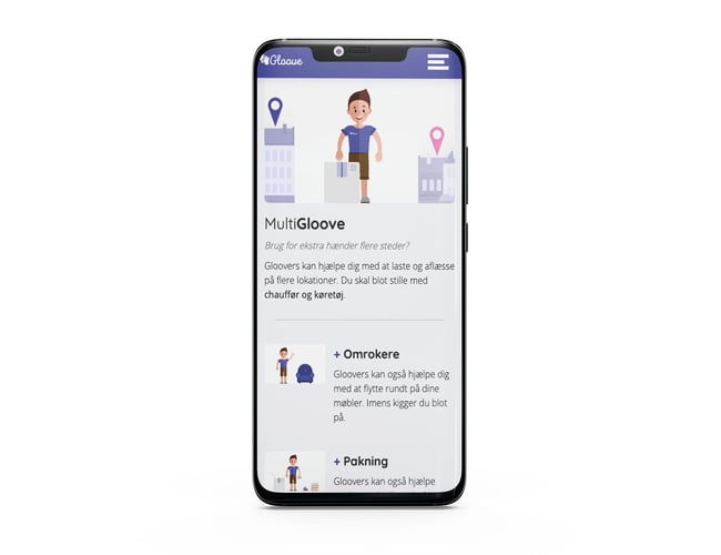 Gloove.dk - Deleøkonomisk Platform for Flyttebranchen