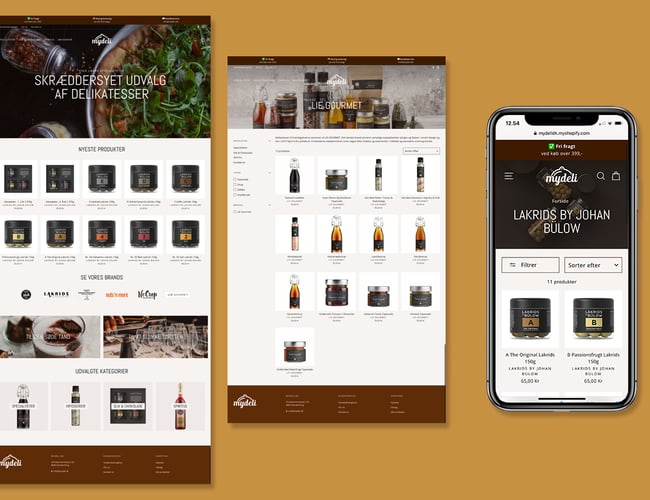 Mydeli.dk - Salg af Delikatesser, Spiritus, Slik & Chokolade 