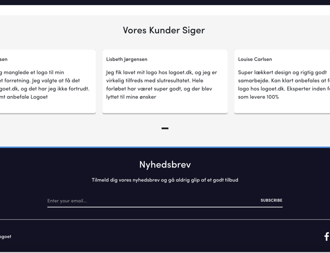 Køreklar Webshop med dropservice aftale - Grafisk design alt lige fra logo til flyers - Der er omsat for 24.453 kr.