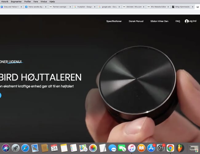 Klar til brug Dropshipping webshop