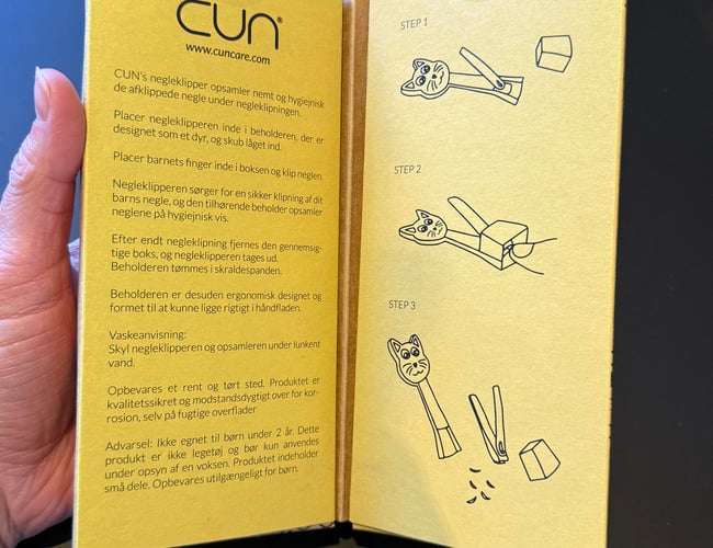 Salg af negleklipper til børn 