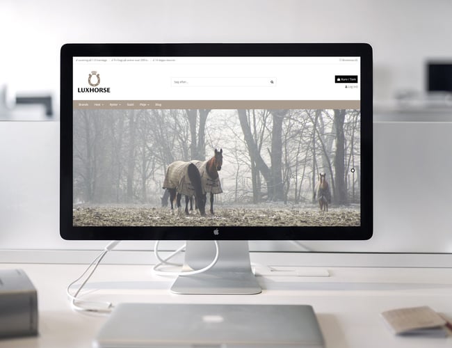 LuxHorse.dk - Webshop - Leverandøraftale  og gode avancer