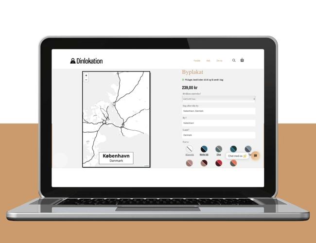 KØREKLAR BY-PLAKAT SHOP