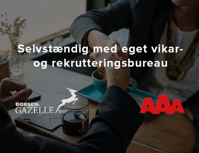Start et vikar- og rekrutteringsbureau (franchising)
