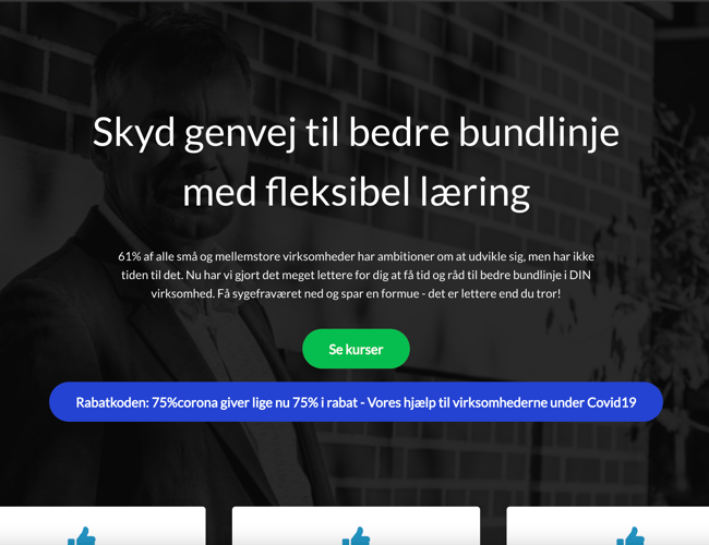 Partner søges til seriøs e-læringsplatform