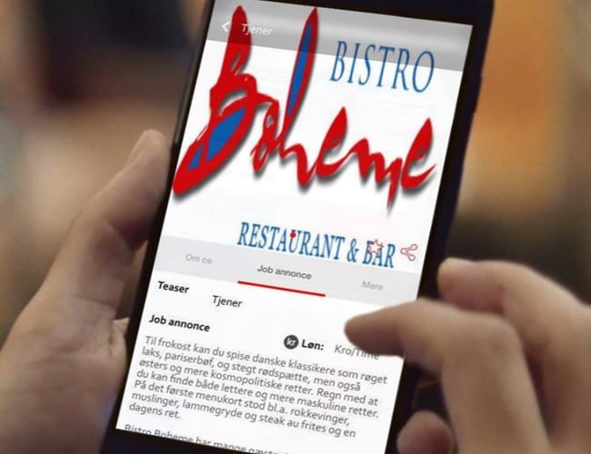 App-baseret jobportal med stort indtjeningspotentiale! Ny Pris!