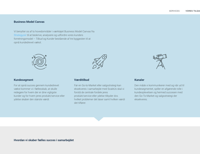 ScaleUs.dk - Salg af salgskonsulentvirksomhed u. aktiviteter