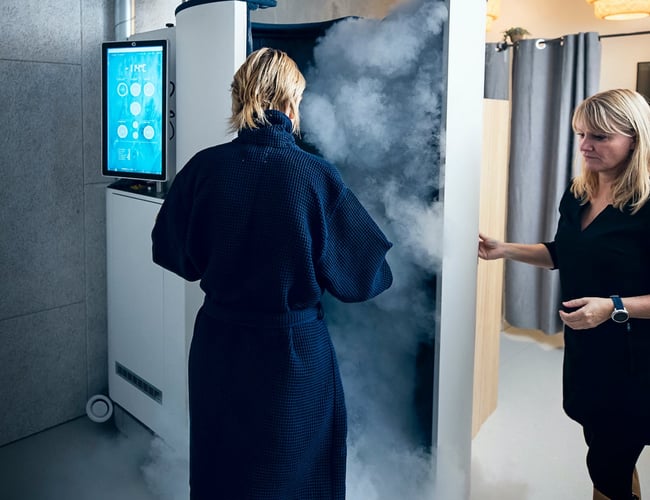 Cryo klinik i Århus C - med fastkunde base - Omsætning de første 6 mdr. ca. 300.000 kr.