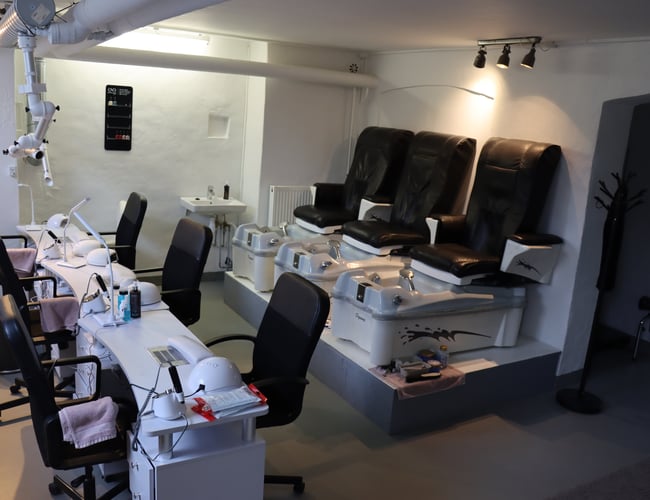 Negle salon med fantastisk placering i København
