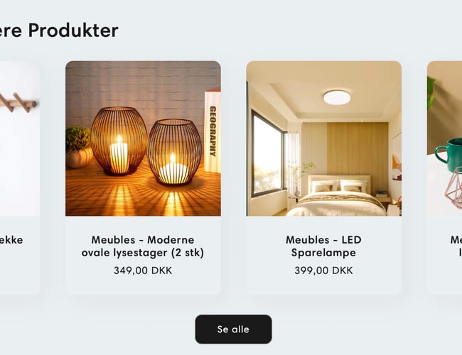 Dropshipping webshop med omsætning sælges. EU Leverandør med 2-4 dages levering