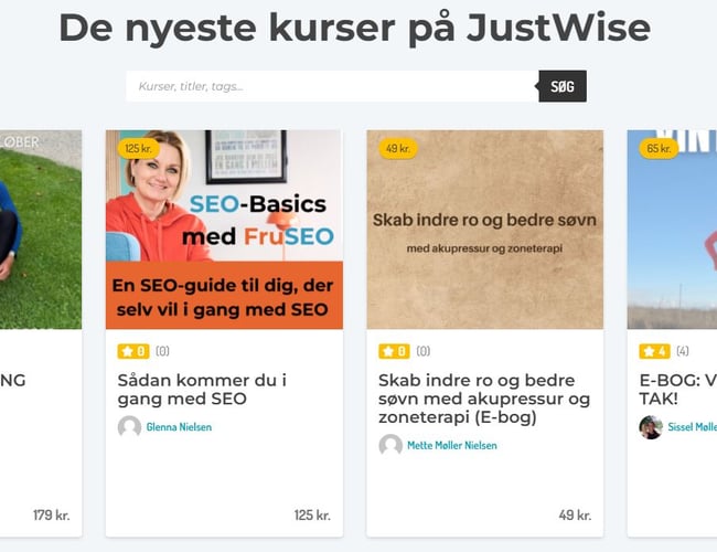 Klar til hurtig overdragelse - veletableret læringsplatform med daglige salg de sidste 5 måneder - kom gerne med et bud