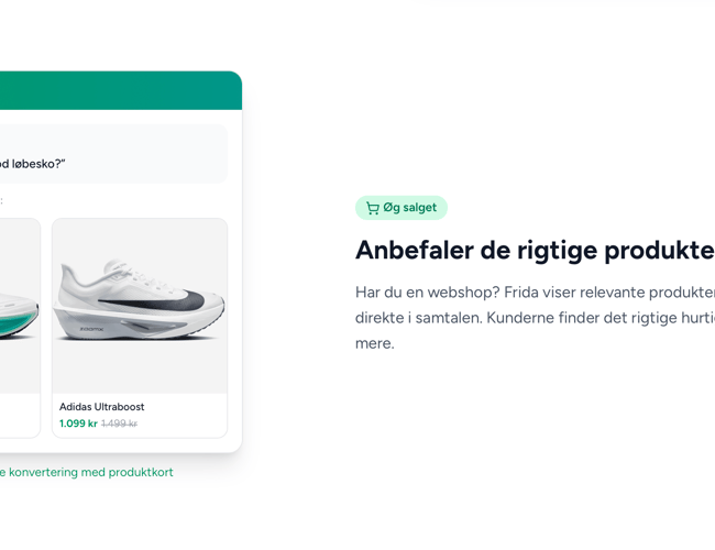 Frida - verdens nemmeste chatbot - LIVE på 5 minutter! Super attraktiv tech-startup. 467 pre-signups medfølger. Klar til DK og udland. Sælges KUN fordi min anden virksomhed er stukket helt af.