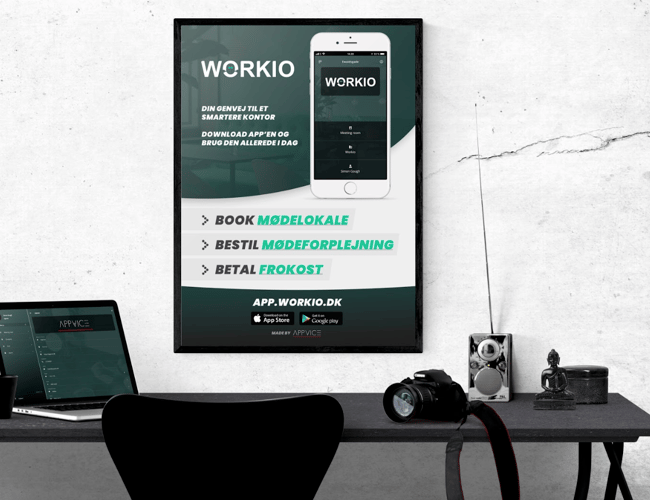 Workio - Workspace Management System til salg