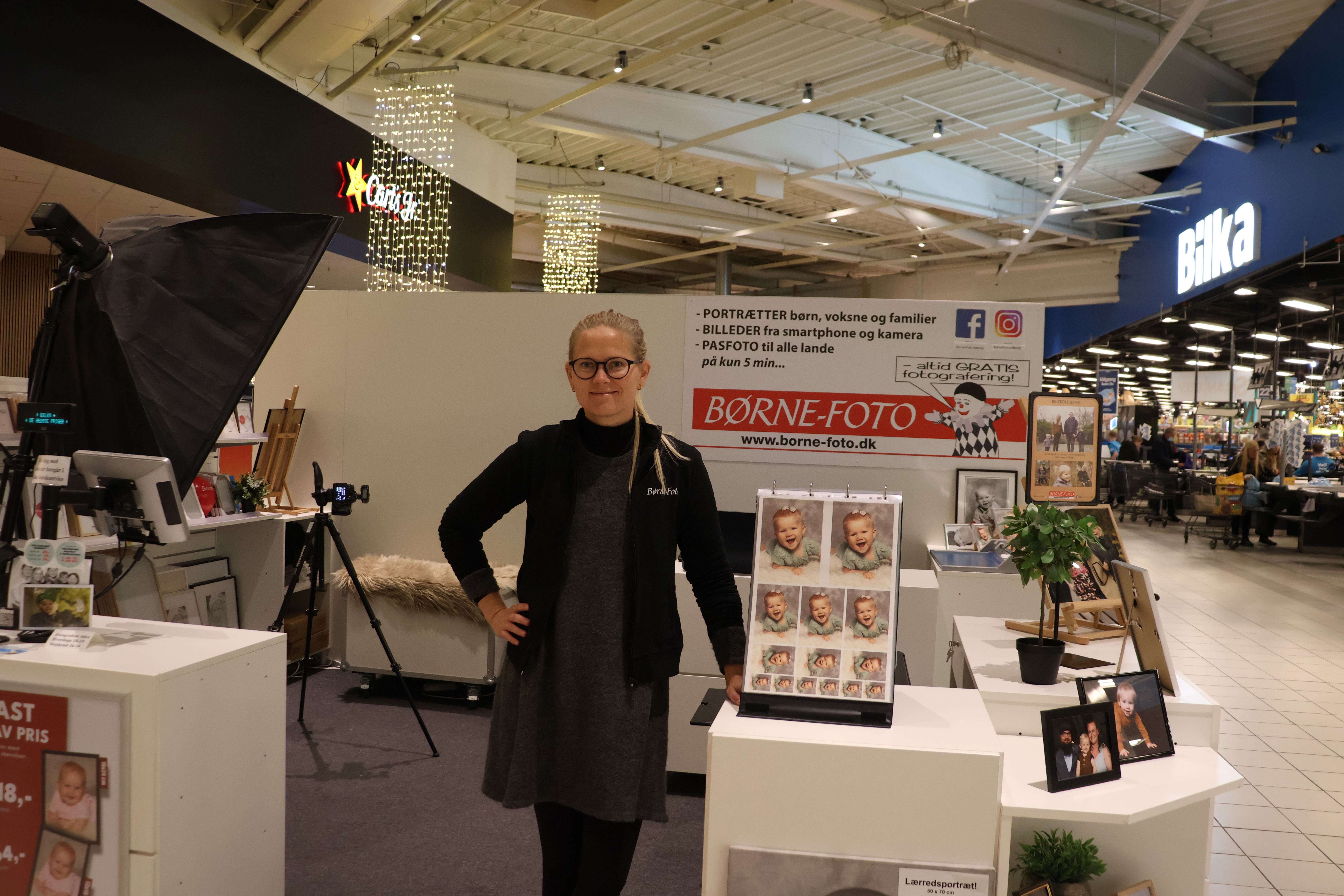 Fotostudie i Aalborg Storcenter 