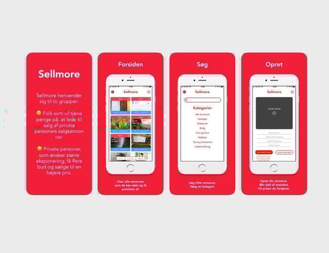 Sellmore App - Danmarks eneste henvisningsportal sælges.