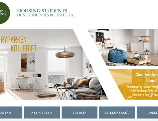 Boligportal for unge under uddannelse