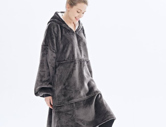 Webshop med salg af store og bløde tæppe-hoodies - Omsætning på 65.000 kr.