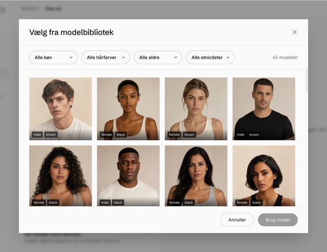 AI-platform til content genering hos fashion brands