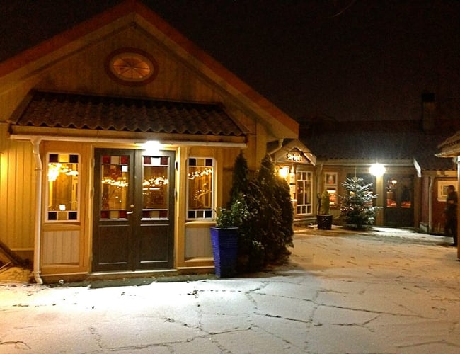 Overdådig og frisk restaurant