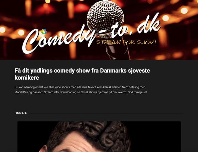 Streaming platform / Online servicevirksomhed til salg