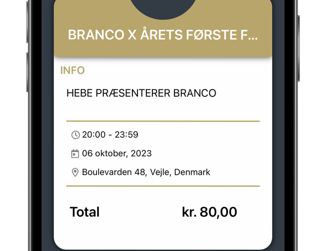 Gymnasiefest billet- og barsystem - solgt over 30.000 billetter.