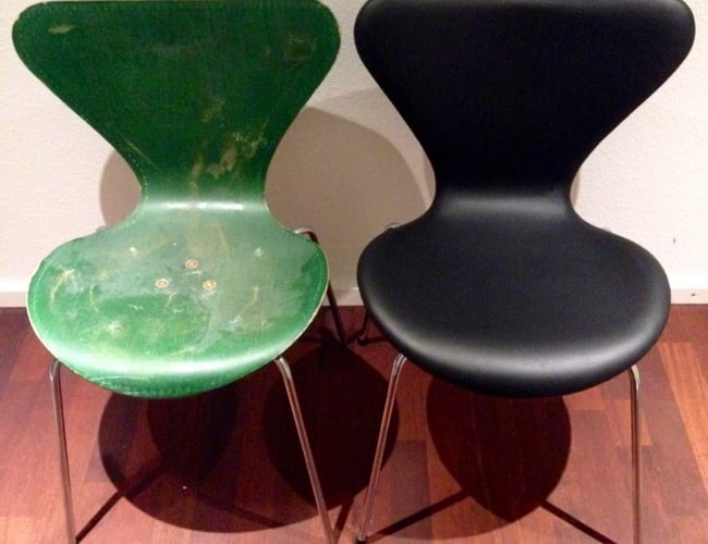 Fuldt kørende eksklusiv webshop og supply chain med salg af nye og brugte Arne Jacobsen Syver stole