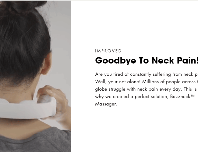 Buzzneck.com - Smart halsmassage - Ny tendens