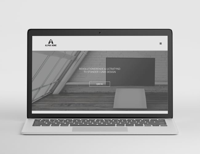 Handelsvirksomhed med innovative tv-standere og salg via 6 forhandlere