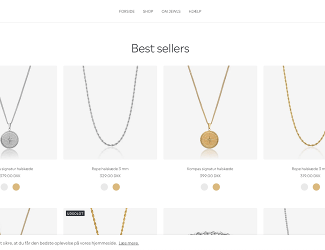 Veletableret herresmykke brand Jewls.dk 