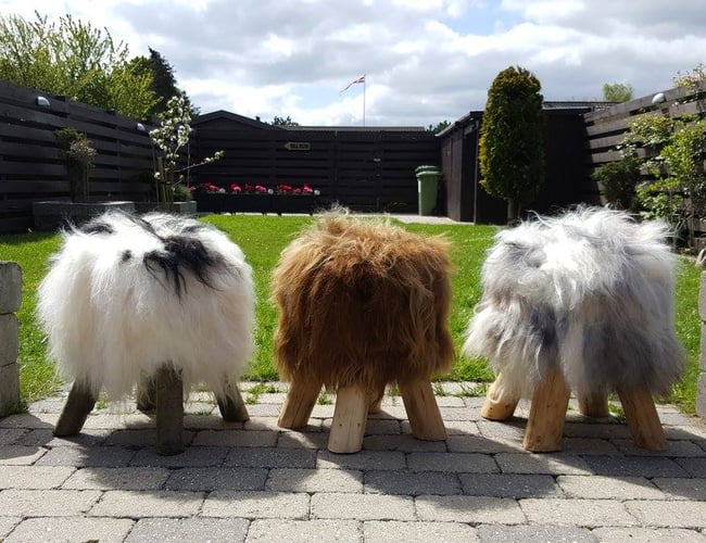 Webshop med salg af skindprodukter med omsætning på ca. 250.000-400.000 kr. per år.