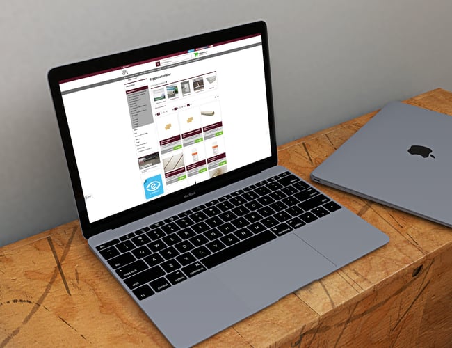 Webshop salg af byggematerialer - Omsætning 2017: 3.3 mio DKK - 100% Dropshipping 