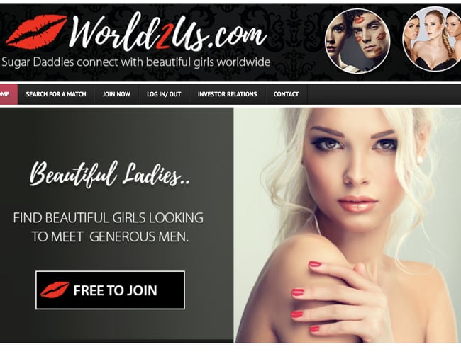 Website med sugar dating i hele verden og 600 medlemmer